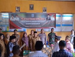 Kapolsek Tabir Ulu,Pelantikan Penjabat Kepala Desa Sungai Tabir Kec. Tabir Barat. Prioritaskan pelaksanakan penyerapan Anggaran