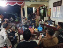 Kapolres Tebo Akbp l Wayan  Arta  Ariawan SH. S. Ik. MH. Langsung Mengirimkan Personelnya  Untuk  Mengamankan Lokasi Kejadian  Penganiayaan  Kecamatan Vll Koto Kab Tebo