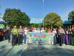 Akp. Bambang Soestyo. SH.MH. Police Go To School, Edukasi Pada Lembaga Pendidikan ciptakan Disiplin Sedini Mungkin.