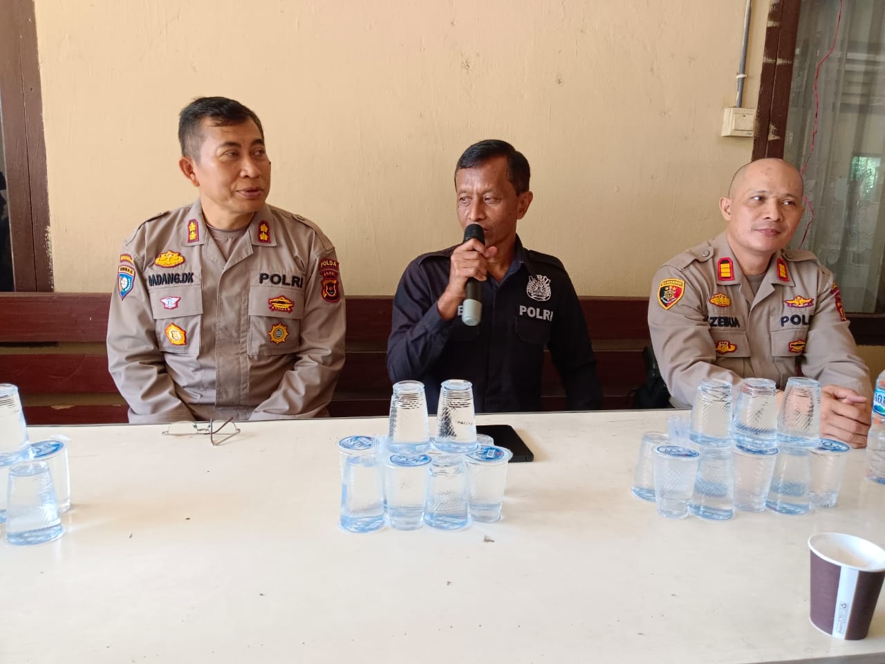 Polda Jambi Kembali Melaksanakan  Program Jum’at Curhat, Kali Ini Dilaksanakan Oleh Ditbinmas Polda Jambi Di Polsek Mestong