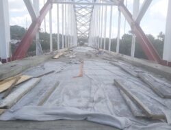 Gubernur Segera Resmikan Jembatan Pacongkang :  Jembatan Pelengkung Baja Terpanjang Sulsel