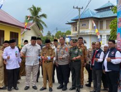 Cegah Peredaran Narkoba, Polres Tebo Akbp  l Wayan Arta Ariawan SH. S. Ik. MH Launching Kampung Bebas Narkoba