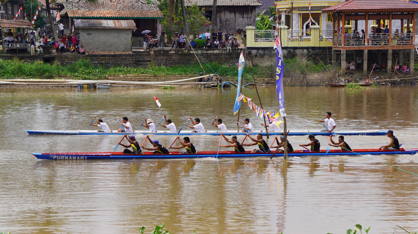 Lomba Bidar Mini, Cara Warga OKI Rayakan HUT RI dan Jaga Tradisi