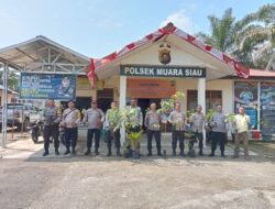 Iptu. Agung Heru. W. S.sy.MM Laksanakan Kegiatan Penanaman Pohon Buah buahan ” Polri lestarikan Negeri dengan Penghijauan sejak dini”