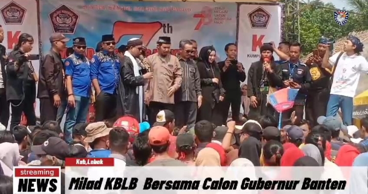 Penuhi Undangan Calon Gubernur Banten di Banjiri Ribuan Masyarakat