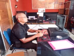 Iptu. Suminto Kasi Humas Polres Merangin Ikuti Zoom Meeting SPIT Sistim Pengolahan Informasi Terpadu.