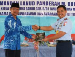 Danlanud M. Bun yamin Pererat Silahturahmi  Dengan  Purnawirawan Dan  Warakawuri