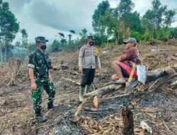 Dalam Rangka Menciptakan Situasi Kamtibmas yang Terkendali di Tengah Masyarakat,Jajaran Polsek Muara Siau Galang Monitoring bersama Instansi Terkait.