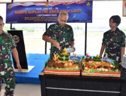 Lantamal XII Peringati HUT Ke-75 Korps Suplai TNI Angkatan Laut