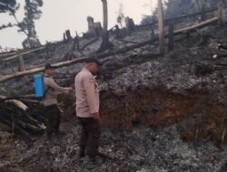 Ditemukan Titik Hotspot di Koordinat S.-1.9730 E. 102.1448 Desa Rantau Ngarau,Polsek Tabir dan Satgas Laksanakan Monitoring Langsung