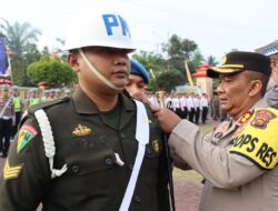 Kapolres Sarolangun AKBP. Imam Rachman. S.IK. Pimpin Apel Ops Zebra, Ini Jadwal Pelaksanaannya di Seluruh Indonesia