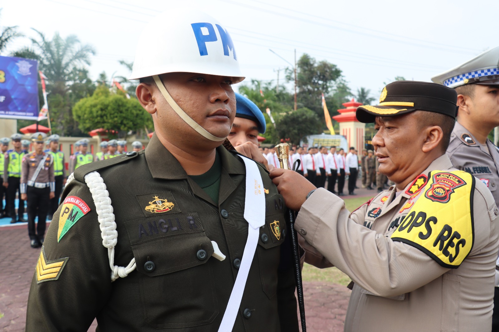 Kapolres Sarolangun AKBP. Imam Rachman. S.IK. Pimpin Apel Ops Zebra, Ini Jadwal Pelaksanaannya di Seluruh Indonesia