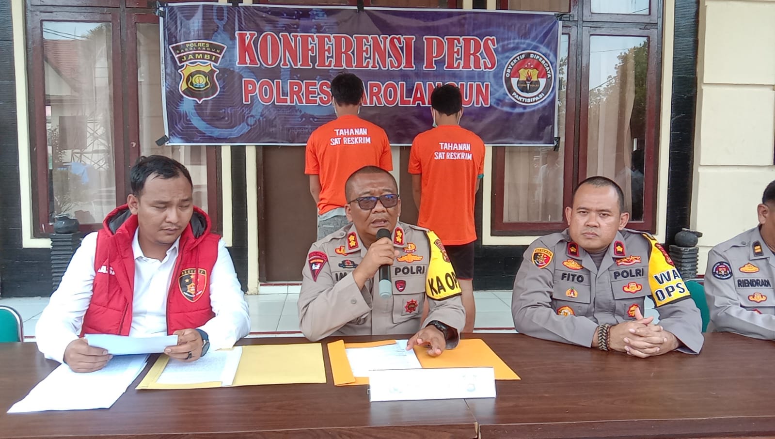 Hasil Ops Jaran, Polres Sarolangun Berhasil Amankan Lima Tersangka dan 19 Kendaraan Bermotor