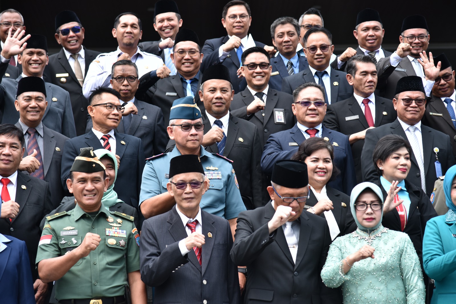 Danlantamal XII Hadiri Serah Terima Jabatan Gubernur Provinsi Kalimantan Barat