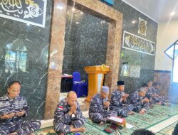 Wujud Rasa Syukur, Personel Lanal Sabang Laksanakan Doa Bersama Sambut HUT Ke-78 TNI AL