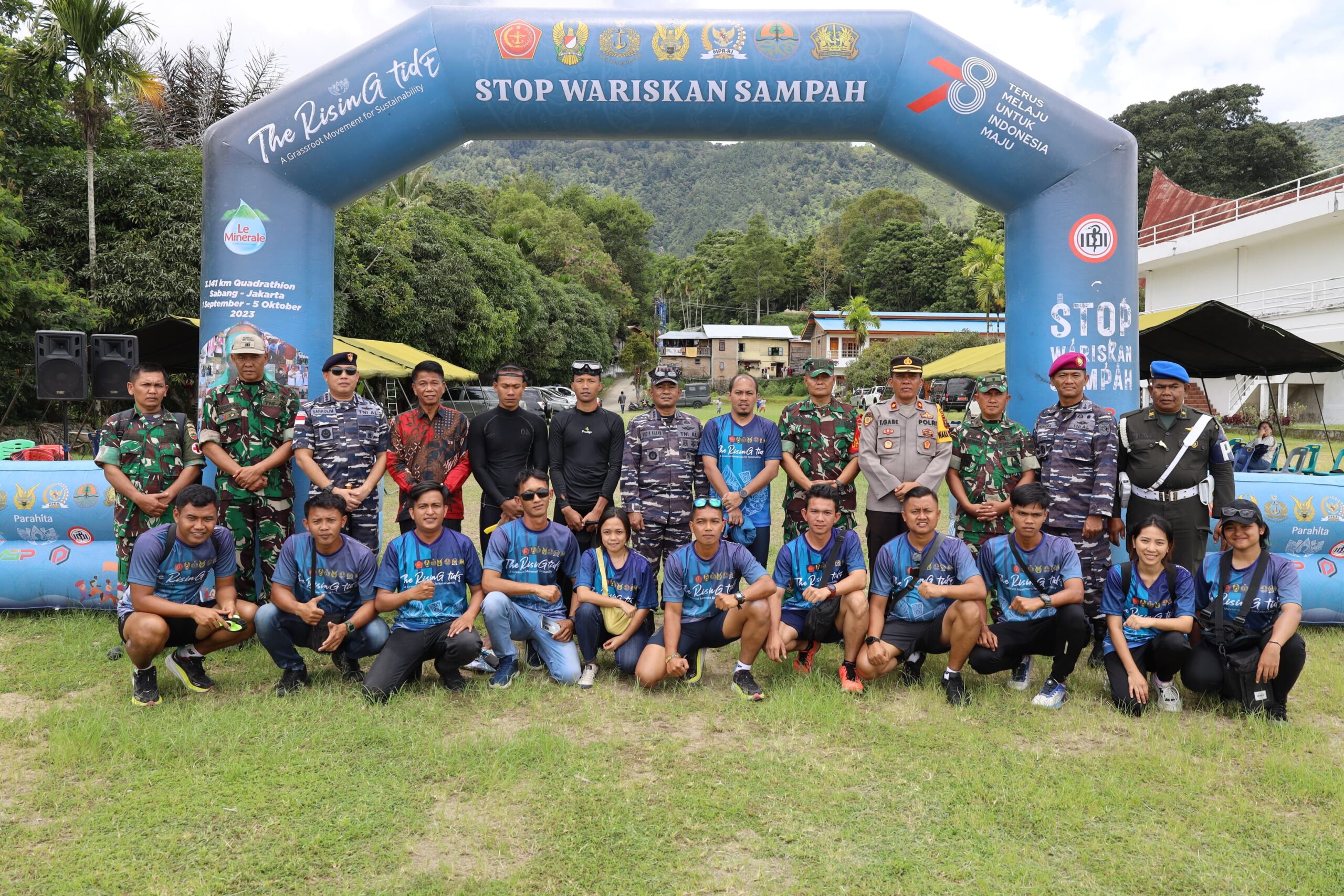 Danlantamal I Lepas Tim The Rising Tide Resonance A Tahun 2023 Dari Wisma Bahari Parapat Sumatera Utara