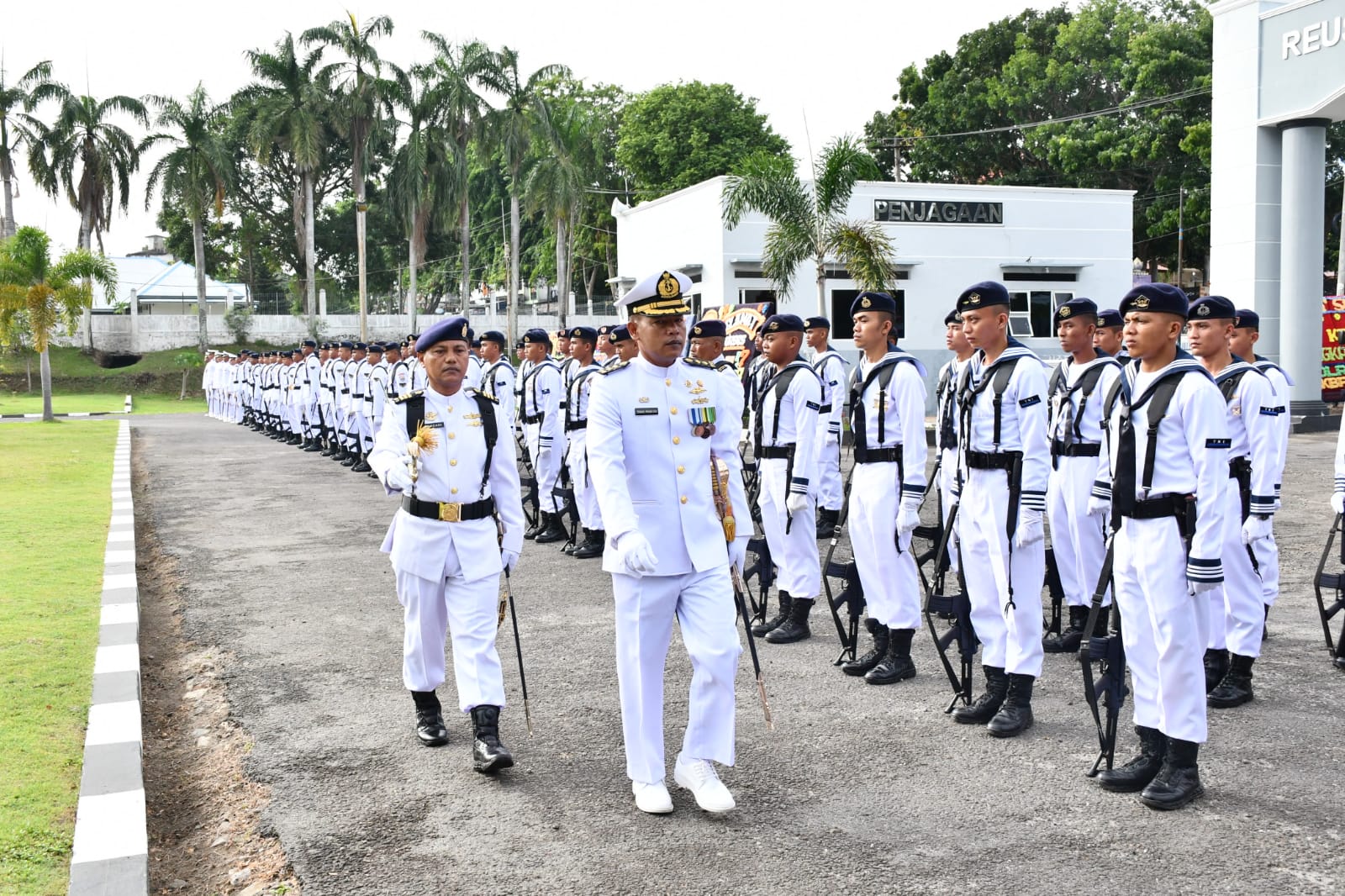 Satuan TNI AL Wilayah Sabang Gelar Upacara Peringatan HUT Ke-78 TNI AL Tahun 2023