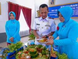 Jalasenastri Cabang 6 Lanal Lhokseumawe Laksanakan Syukuran Dalam Rangka HUT Ke-77 Tahun 2023