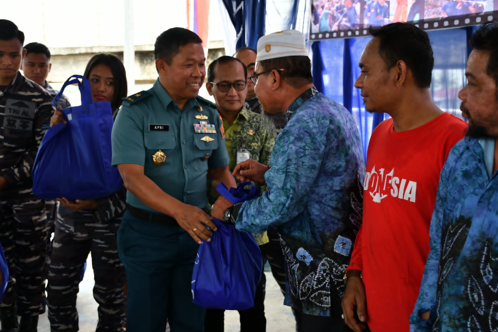 Kogabwilhan II Laksanakan Komsos TNI di Wilayah Kerja Lanal Banjarmasin