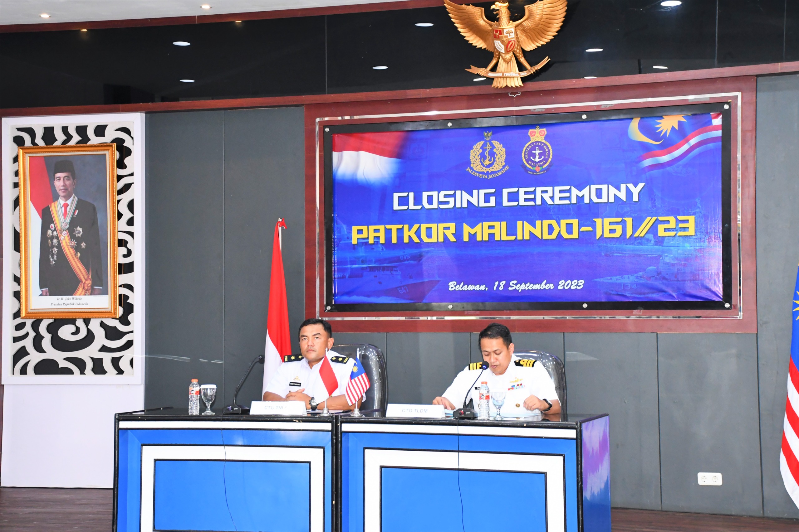 Penutupan Patkor Malindo Ke-161 Tahun 2023 di Lantamal I Belawan