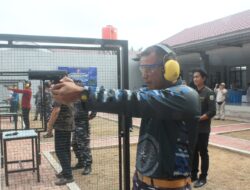 Lanal Bengkulu Gelar Lomba Menembak Pistol Eksekutif HUT Ke-78 TNI, Wakil Gubernur Sabet Juara Satu