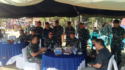 Uji Coba Parasut Static dari Dislitbangal Mabesal dan latihan Penerjunan Denjaka TNI AL