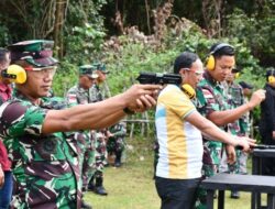 Asah Naluri Tempur, Prajurit Lanal Sabang Laksanakan Latihan Menembak