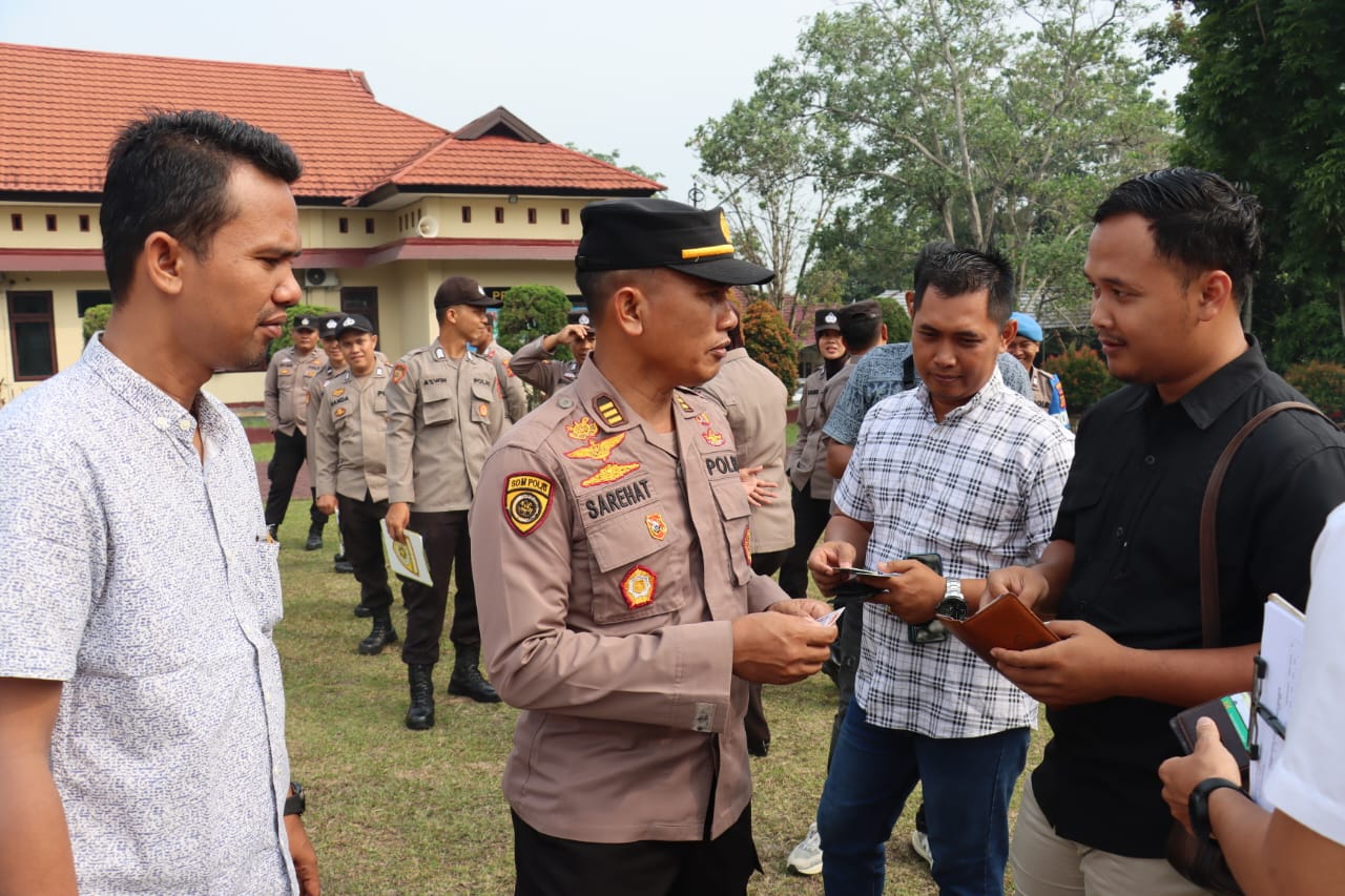 Jaga Disiplin Anggota, Bagian SDM dan Propam Polres Sarolangun Sidak Gaktipil Seluruh Personil