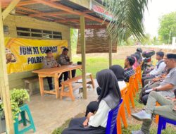 Polres  Tebo Terus Melaksanakan Jum’at Curhat  Untuk Menampung Aspirasi Dari Masyarakat