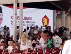 Konsolidasi Kader Partai Gerindra Dapil 4 dan Dapil 5 Kota Bekasi Memenangkan Prabowo Subianto Pilpres 2024