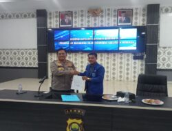 Kapolres,Polemik PETI di Merangin Harus Sikapi Bersama Stakeholder dan Organisasi Masyarakat disampaikan Saat Audiensi Bersama PMII Merangin