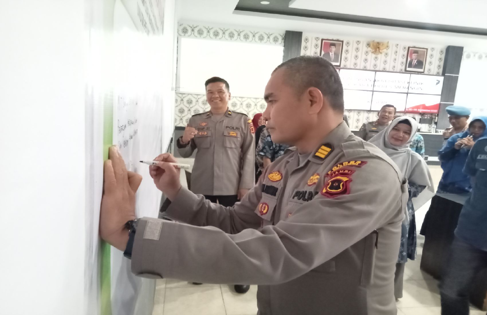 Polres Merangin Laksanakan Pendampingan Akreditasi Klinik Bhayangkara bersama LAFKESPRI Merangin