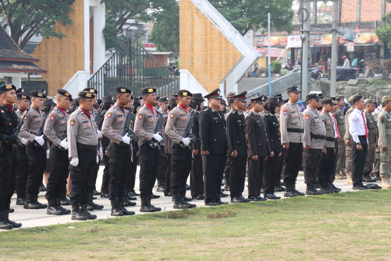 Bersama Kapolres Merangin,H. Mukti Hadiri Hari Kesaktian Pancasila pada Upacara Kenegaraan