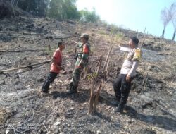 Kapolsek Jangkat, Jangan membakar lahan agar tidak timbul bencana asap pada daerah kita.