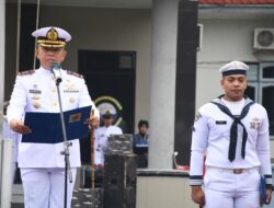 Danlanal TBA Pimpin Upacara Hari Lahir Pancasila