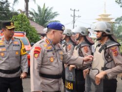 Polres Tebo Menyelenggarakan Apel Kesiapan Dalam Rangka Persiapan  Satuan Tugas Operasi Mantap Brata 2023-2024