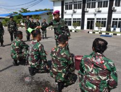 33 Personel Mako Lantamal I Laksanakan Laporan Kenaikan Pangkat