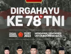 DPRD Prov. Banten Mengucapkan Dirgahayu TNI Ke.78 Tahun