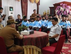 Pj Bupati Merangin Akan Berikan Reward Kepada 10 Atlit Taekwando yang Berlaga di Bali Internasional Champion Ship