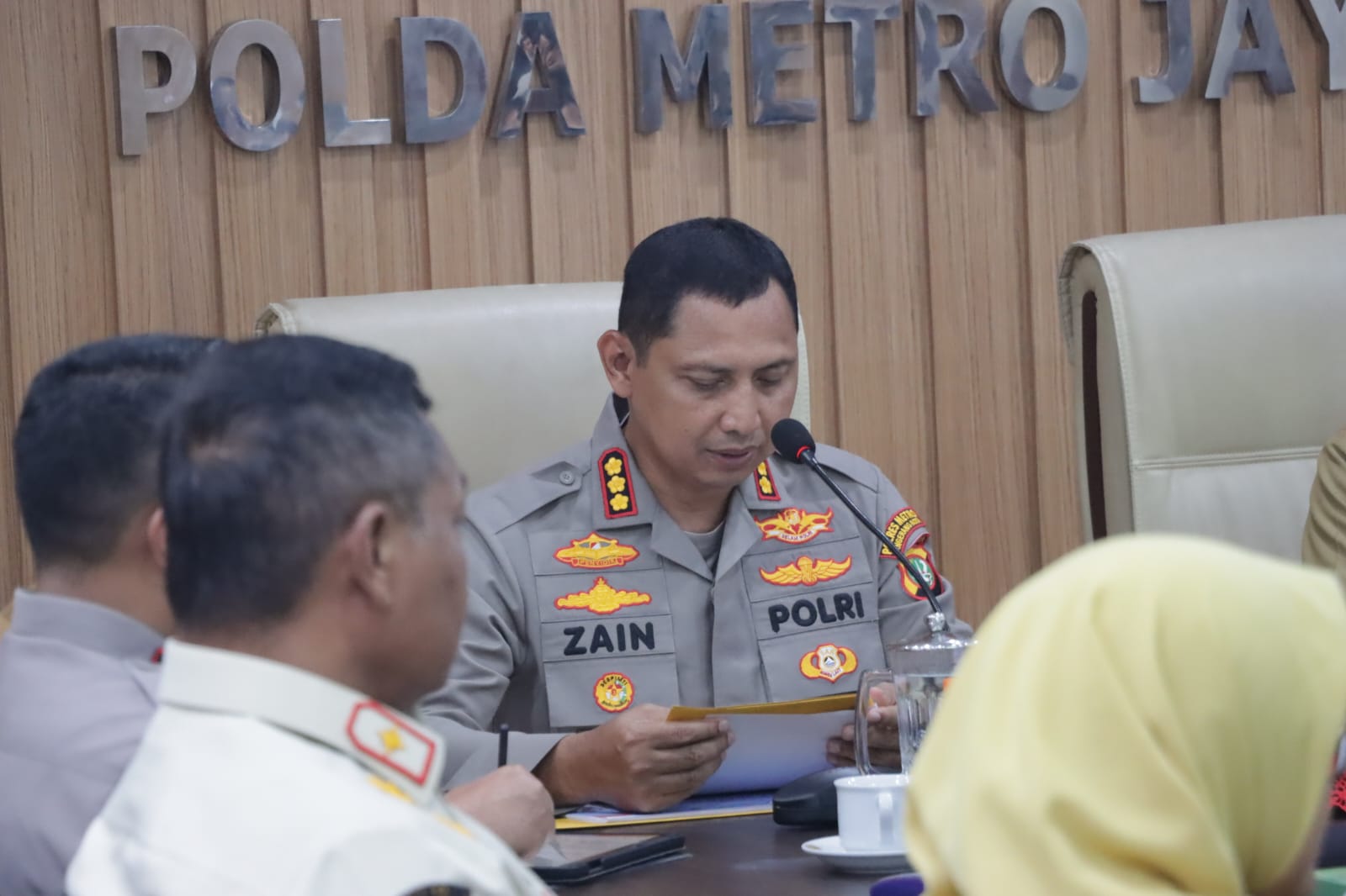 Polres Metro Tangerang Kota Gelar Rakor Lintas Sektoral Pengamanan Pemilu 2024, Berikut Keterangan Kapolres