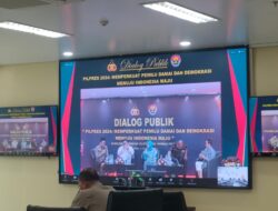 Kasubbagminops Satbrimob Polda Sumsel Ikuti Vicon Divhumas Polri Dalam Dialog Penguatan Internal Polri Untuk Pilpres 2024