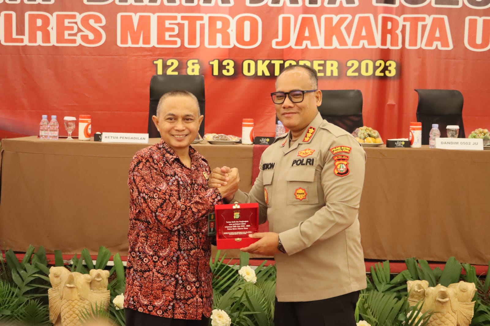 Jelang Operasi Mantap Brata 2023-2024, Polres Metro Jakarta Utara Gelar Latpraops