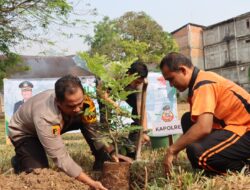 Penghijauan Dalam Rangka Peringatan Hari Jadi Humas Polri Ke 72 Tahun 2023 Polres Tebo