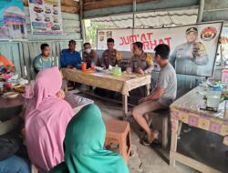 Jumat Curhat, Polres Sarolangun Silaturhmi Bersama Warga Dusun Tripa