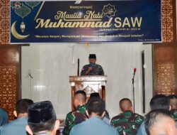 Lanal Bintan Peringati Maulid Nabi Muhammad SAW 12 Rabiul Awal 1445 H/2023 M