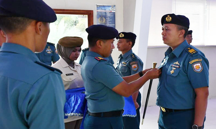 Komandan Lanal Sabang Pimpin Sertijab Karumkital J.Lilipory Lanal Sabang dan Penyerahan Jabatan Danposal Sukakarya