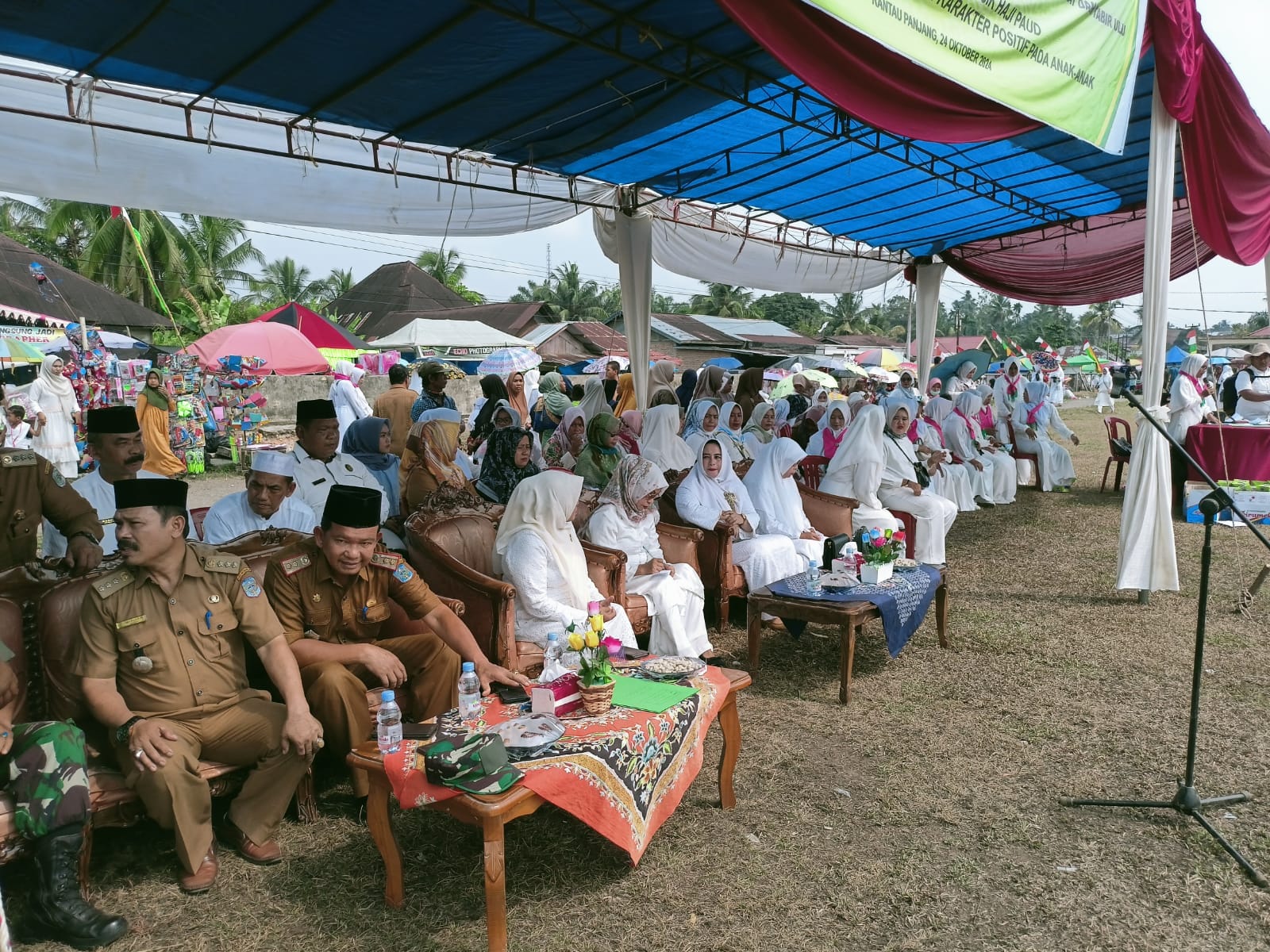 Jajaran Polsek Tabir Laksanakan Pengamanan pada kegiatan manasik Haji untuk Paud sekecamatan Tabir