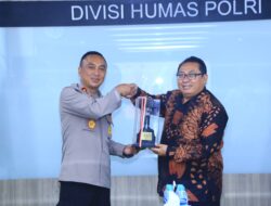 Humas Polri Dan SMSI Perkuat Kolaborasi Wujudkan Pemilu Damai