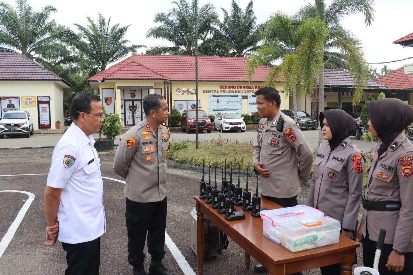 Tim Itwasda Polda Jambi Laksanakan Audit Kinerja Di Polres Tebo