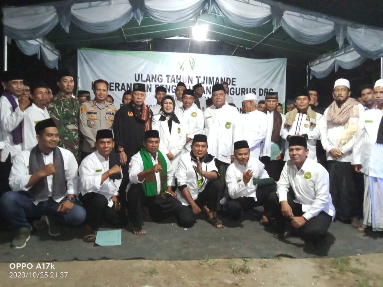 Ulang Tahun Tjimande  Keceran Dan Pengukuhan Pengurus  DPC KSTI TTKKDH PERIODE 2023,-2028 Bangkit Bersama Untuk Membangun Kekuatan Dengan Dasar Petalekan